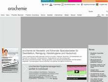 Tablet Screenshot of orochemie.de